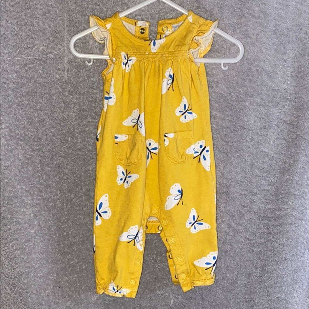 Mustard YELLOW ROMPER